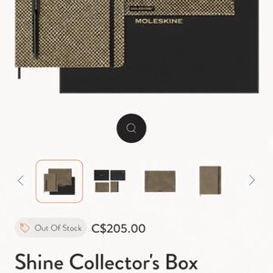 Moleskine Shine Collector's Box Set.